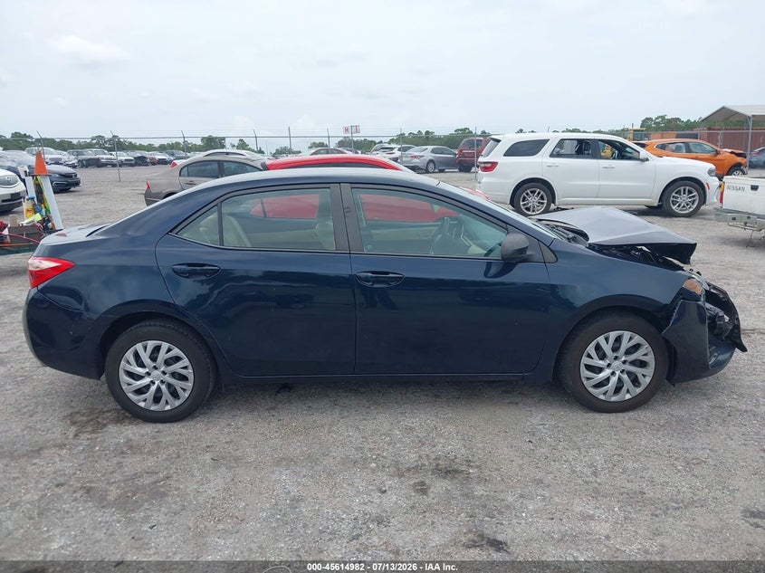2017 Toyota Corolla Le VIN: 5YFBURHE8HP728457 Lot: 45614982
