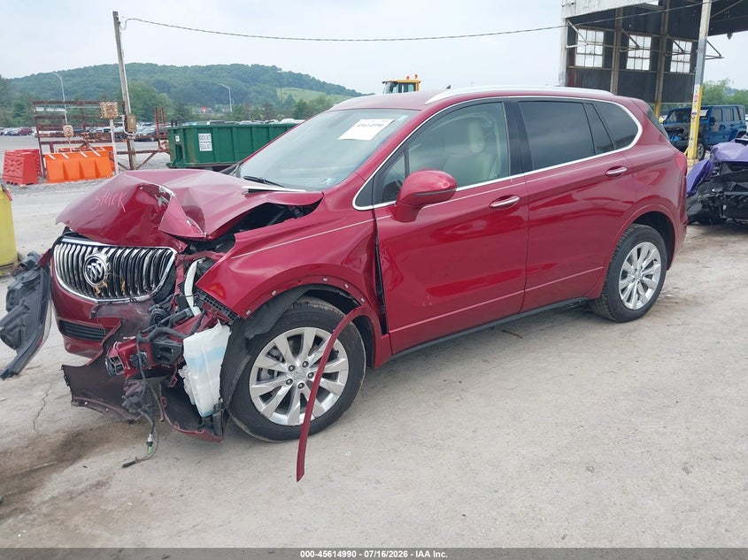 2017 Buick Envision Essence VIN: LRBFXDSA7HD063117 Lot: 45614990