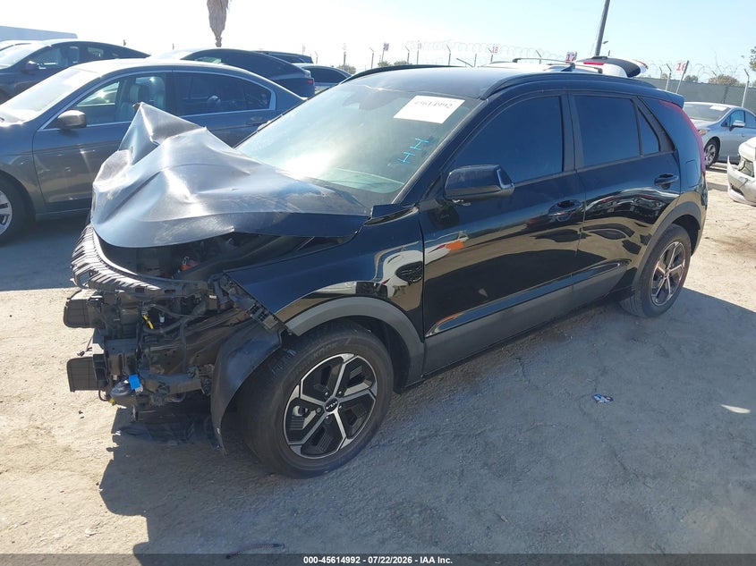 Vin: kndcr3le6r5166115, lot: 46113443, kia niro ex 20242