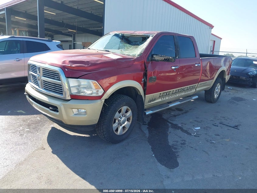 Vin: 3d7ut2cl4bg583378, lot: 46113449, ram ram 2500 laramie longhorn 20112