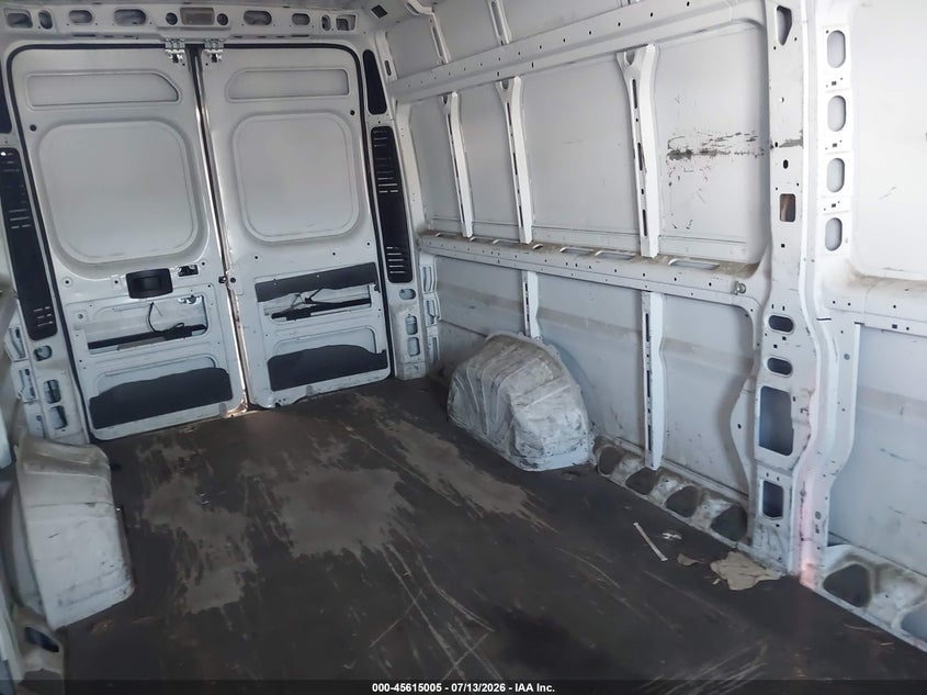 2018 Ram Promaster 3500 Cargo Van High Roof 159 Wb Ext VIN: 3C6URVJG5JE101308 Lot: 45615005