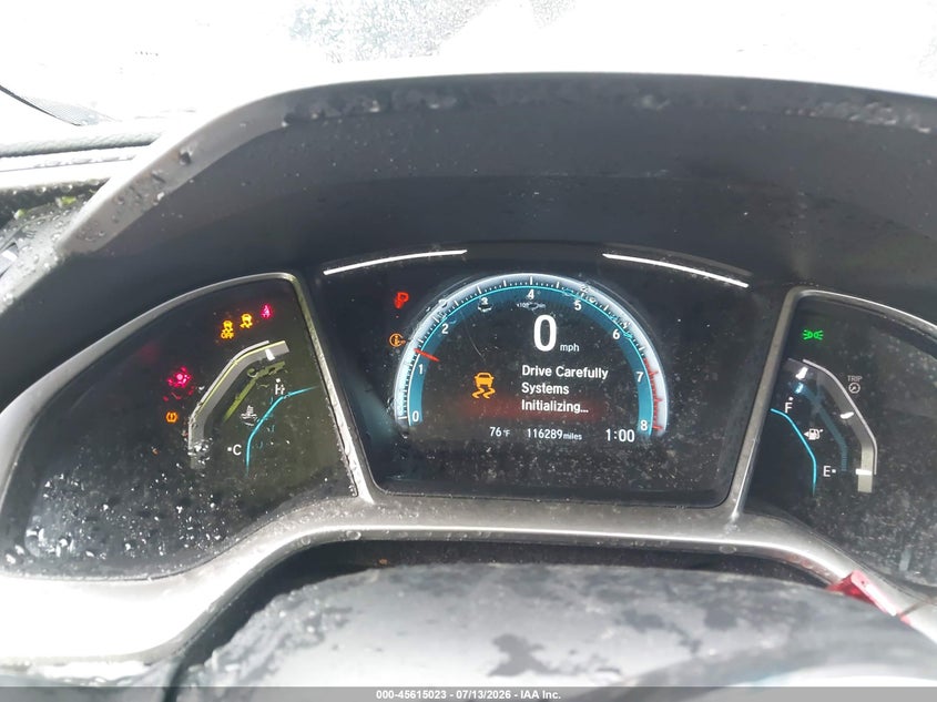 2017 Honda Civic Ex VIN: 19XFC2F75HE054835 Lot: 45615023