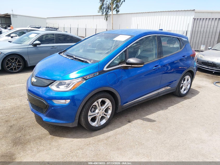 Vin: 1g1fw6s08h4136124, lot: 46113483, chevrolet bolt ev lt 20172