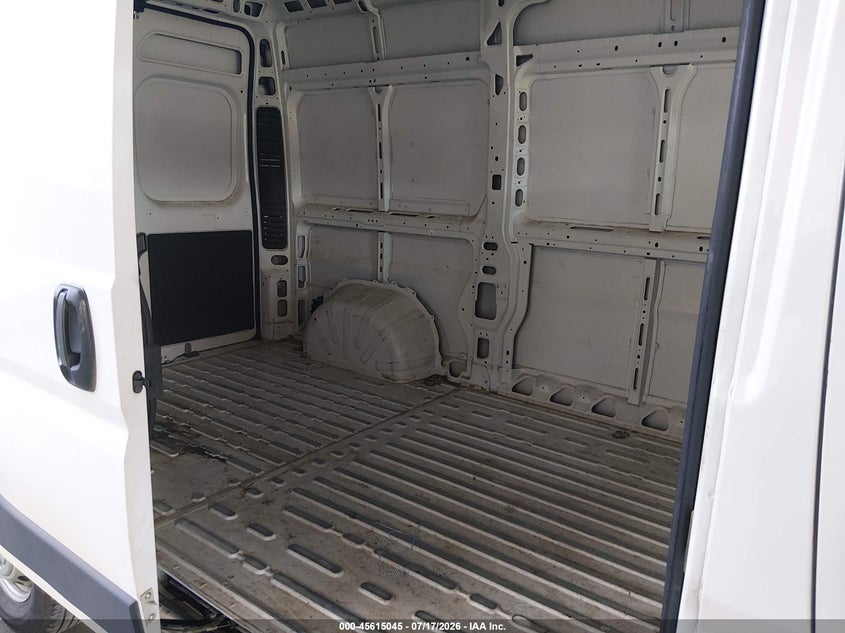 2025 Ram Promaster 2500 Tradesman High Roof 136 Wb W/Pass Seat VIN: 3C6LRVCG6SE511691 Lot: 45615045