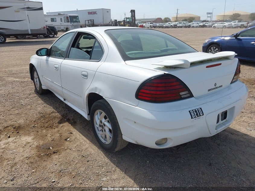 2003 PONTIAC GRAND AM auction photo 3
