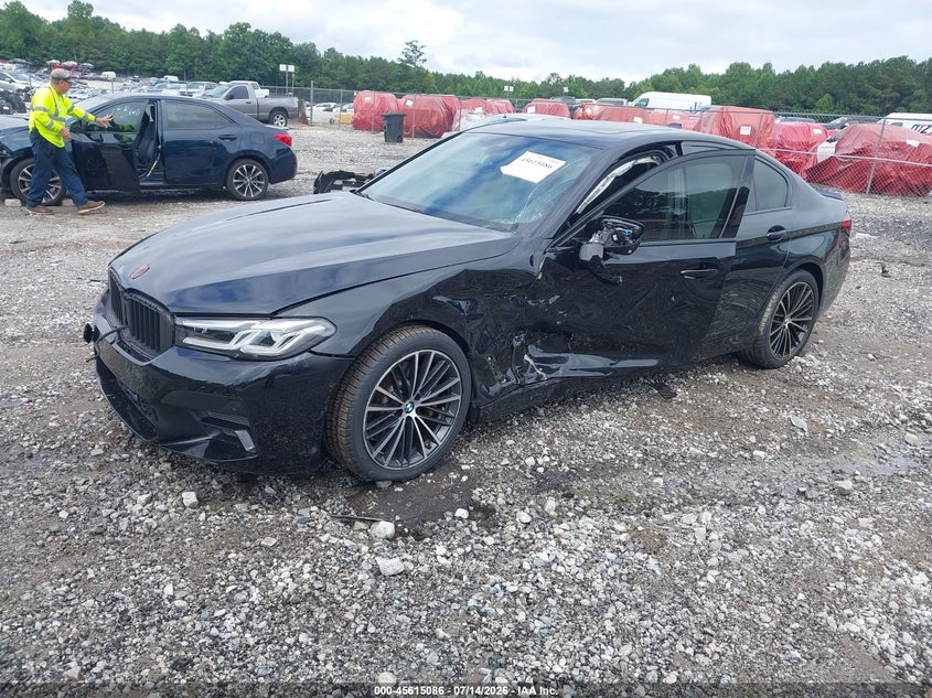 Vin: wba13bj06mcf59997, lot: 46113536, bmw 530i xdrive 20212