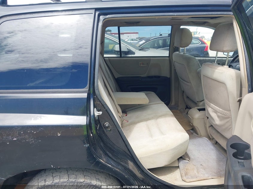 2003 Toyota Highlander V6 VIN: JTEHF21A430144753 Lot: 45615101