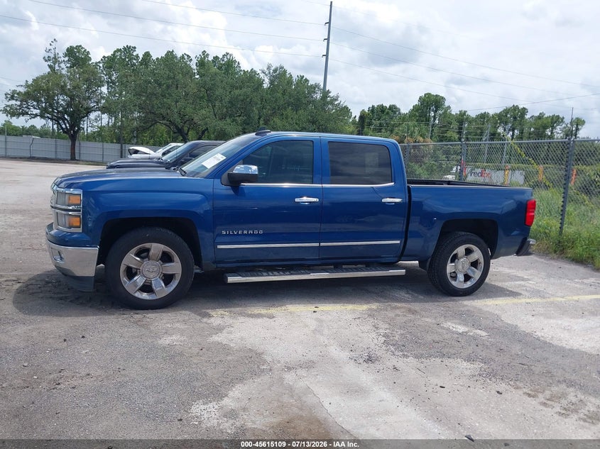 2015 Chevrolet Silverado 1500 Ltz VIN: 3GCPCSECXFG515838 Lot: 45615109