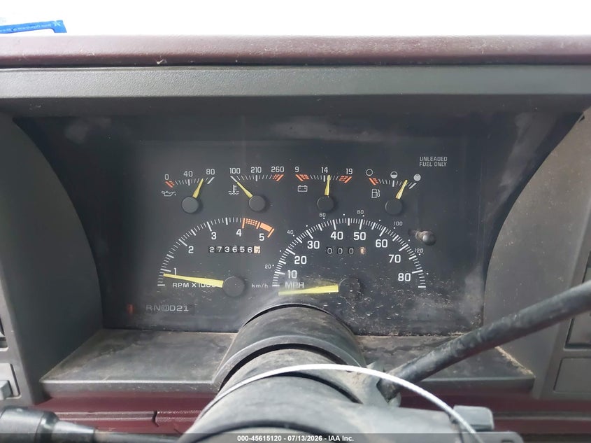 1994 Chevrolet Gmt-400 K1500 VIN: 2GCEK19K9R1166433 Lot: 45615120
