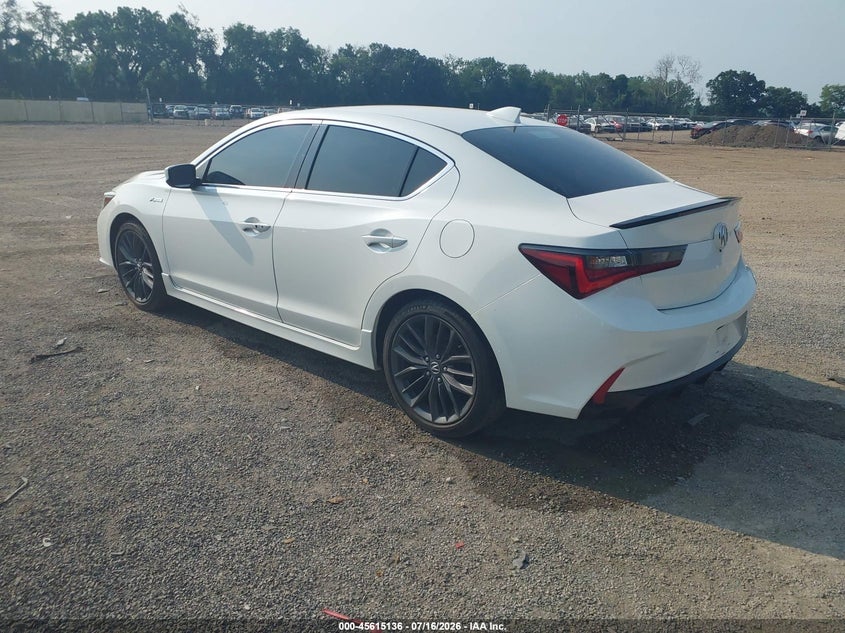 ACURA ILX 2019 VIN 19UDE2F8XKA005541