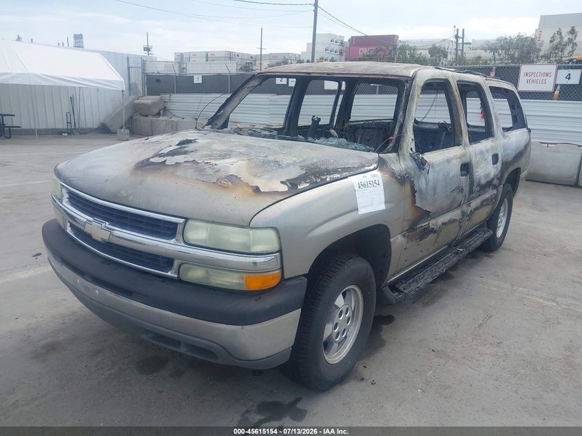 2002 Chevrolet Suburban 1500 Ls VIN: 3GNEC16TX2G299409 Lot: 45615154