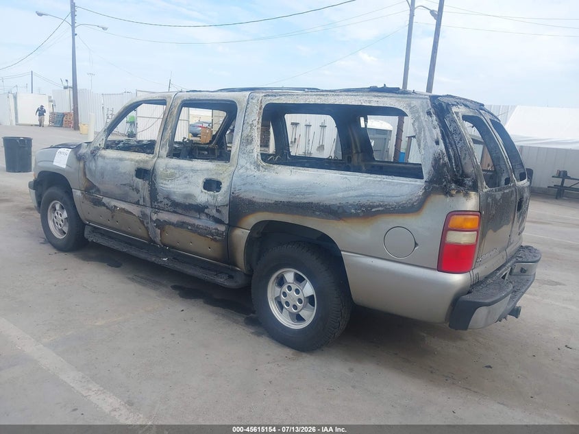 2002 Chevrolet Suburban 1500 Ls VIN: 3GNEC16TX2G299409 Lot: 45615154