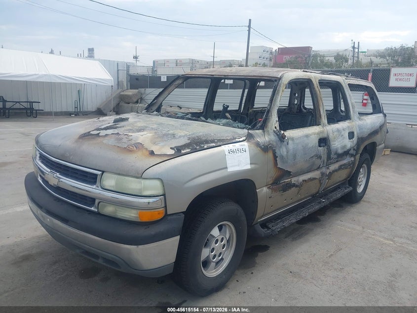 2002 Chevrolet Suburban 1500 Ls VIN: 3GNEC16TX2G299409 Lot: 45615154