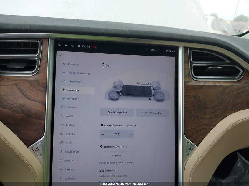 2017 Tesla Model X 100D/75D/90D VIN: 5YJXCAE26HF040280 Lot: 45615176