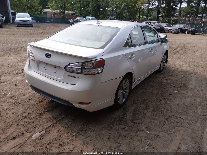 Vin: jthbb1ba4b2043969, lot: 46113640, lexus hs 250h 20114