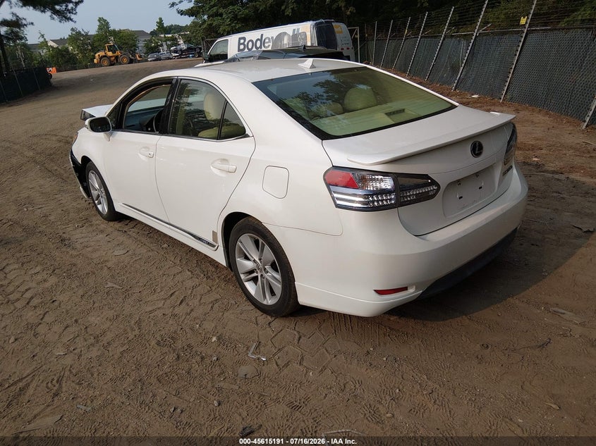 2011 LEXUS HS 250H auction photo 3