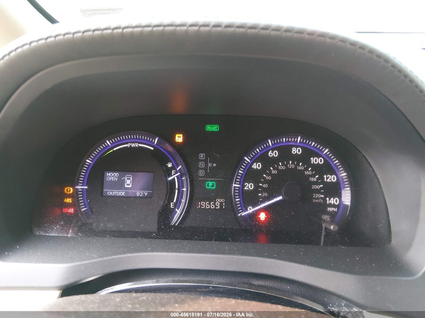 2011 LEXUS HS 250H auction photo 7