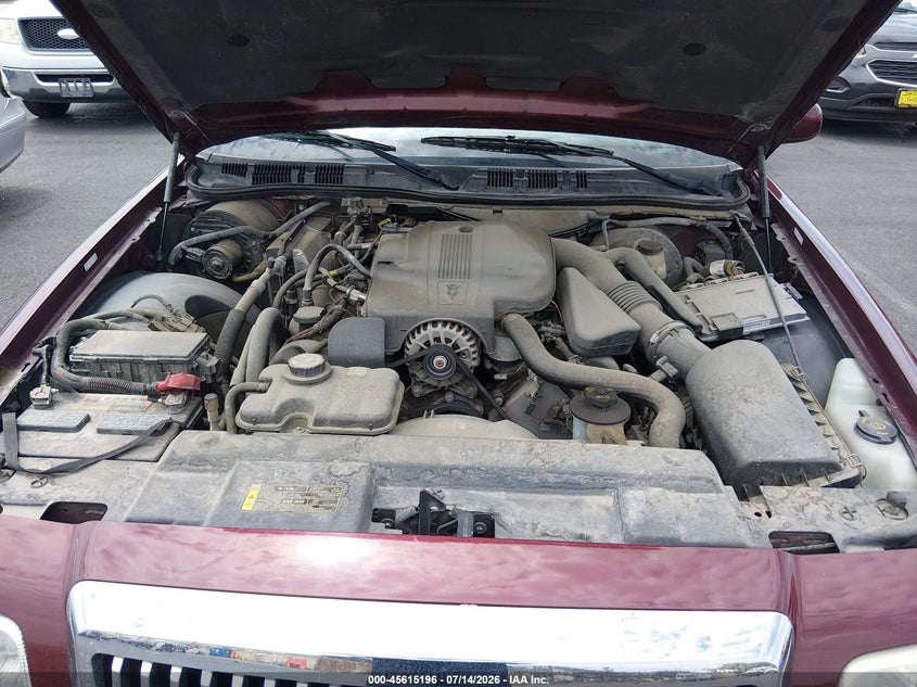 2007 Mercury Grand Marquis Gs VIN: 2MEFM74V57X634041 Lot: 45615196