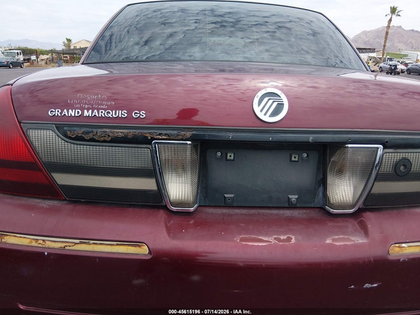 2007 Mercury Grand Marquis Gs VIN: 2MEFM74V57X634041 Lot: 45615196