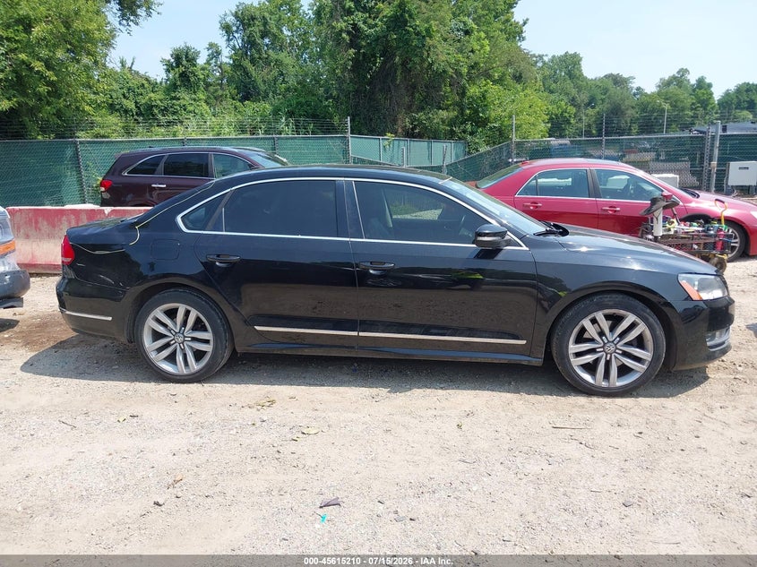 2014 Volkswagen Passat 1.8T Sel Premium VIN: 1VWCT7A35EC006370 Lot: 45615210