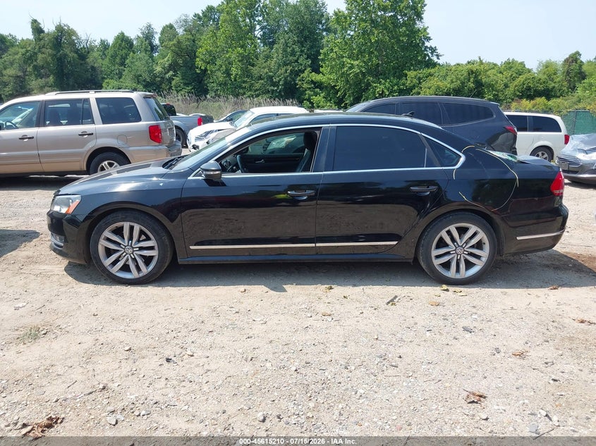 2014 Volkswagen Passat 1.8T Sel Premium VIN: 1VWCT7A35EC006370 Lot: 45615210