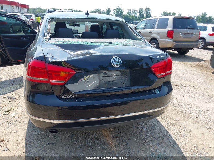 2014 Volkswagen Passat 1.8T Sel Premium VIN: 1VWCT7A35EC006370 Lot: 45615210
