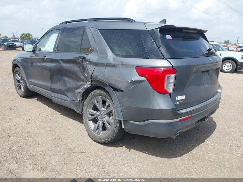 Vin: 1fmsk7dh8ngb95285, lot: 46113669, ford explorer xlt 20223