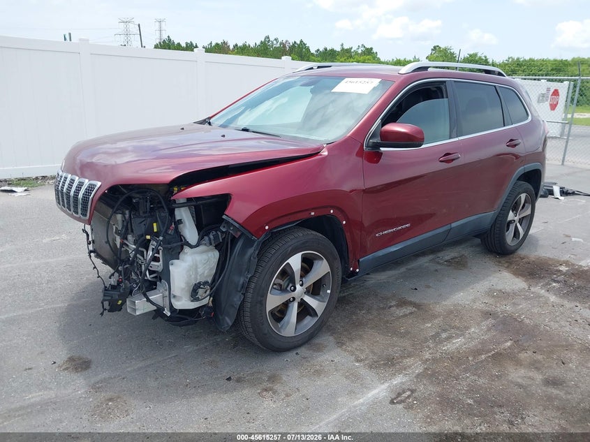 2020 JEEP CHEROKEE auction photo 2
