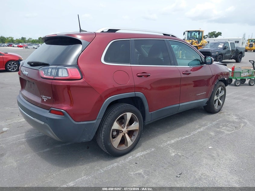 2020 JEEP CHEROKEE auction photo 4