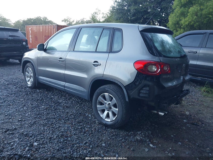 Vin: wvgav7ax4aw516222, lot: 46113724, volkswagen tiguan s 20103