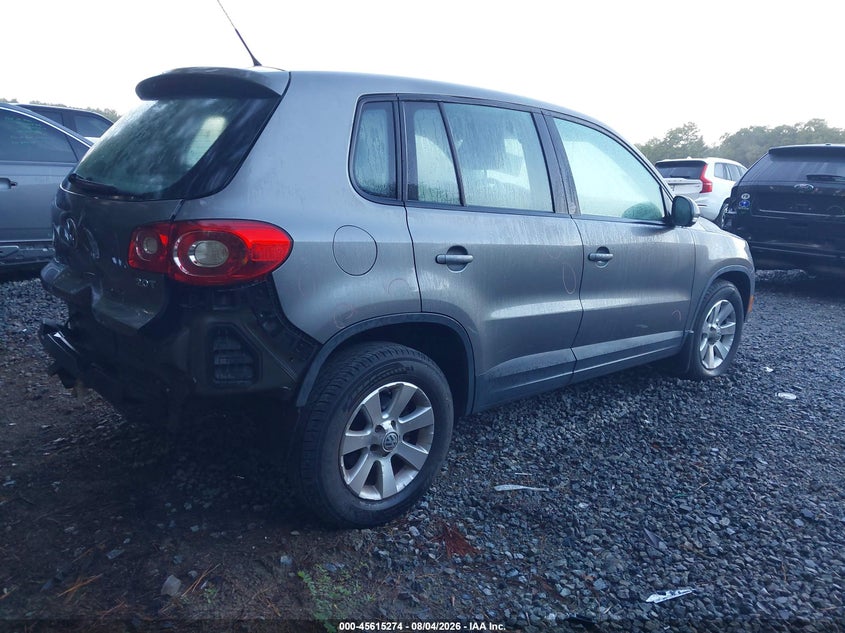 Vin: wvgav7ax4aw516222, lot: 46113724, volkswagen tiguan s 20104