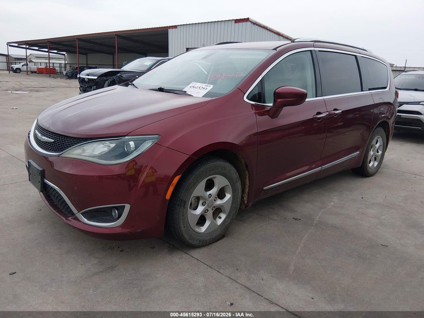 Vin: 2c4rc1eg5hr770335, lot: 46113743, chrysler pacifica touring-l plus 20172