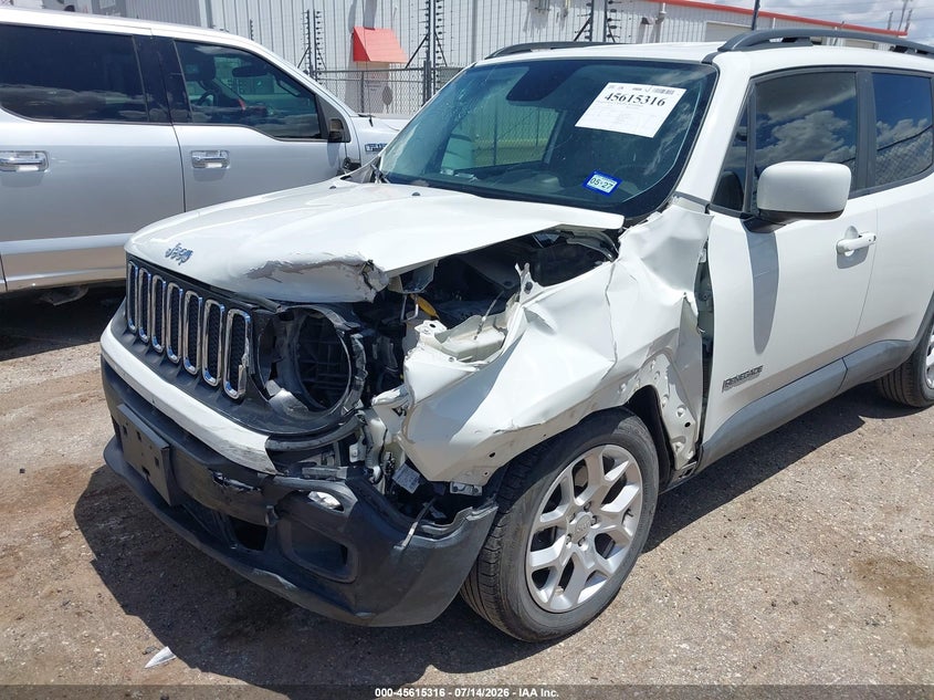 2017 Jeep Renegade Latitude VIN: ZACCJABB2HPG31112 Lot: 45615316