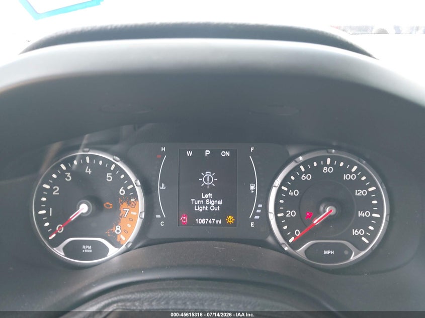 2017 Jeep Renegade Latitude VIN: ZACCJABB2HPG31112 Lot: 45615316