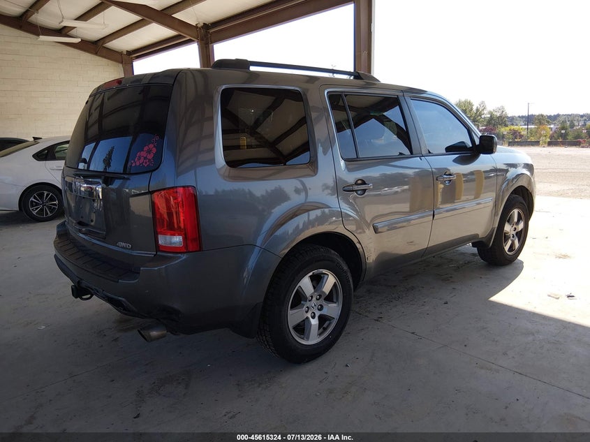 Vin: 5fnyf4h55bb052950, lot: 46113774, honda pilot ex-l 20114