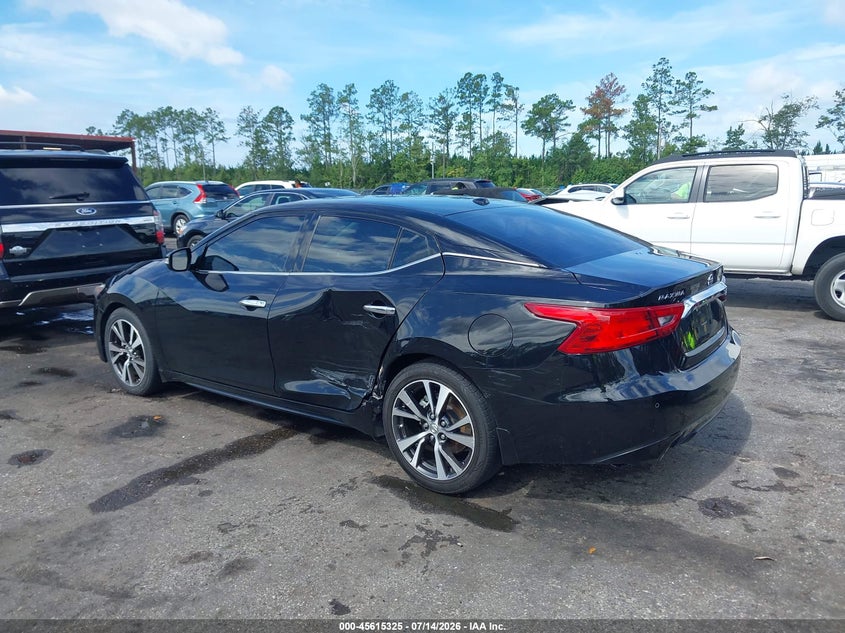 2016 NISSAN MAXIMA auction photo 3
