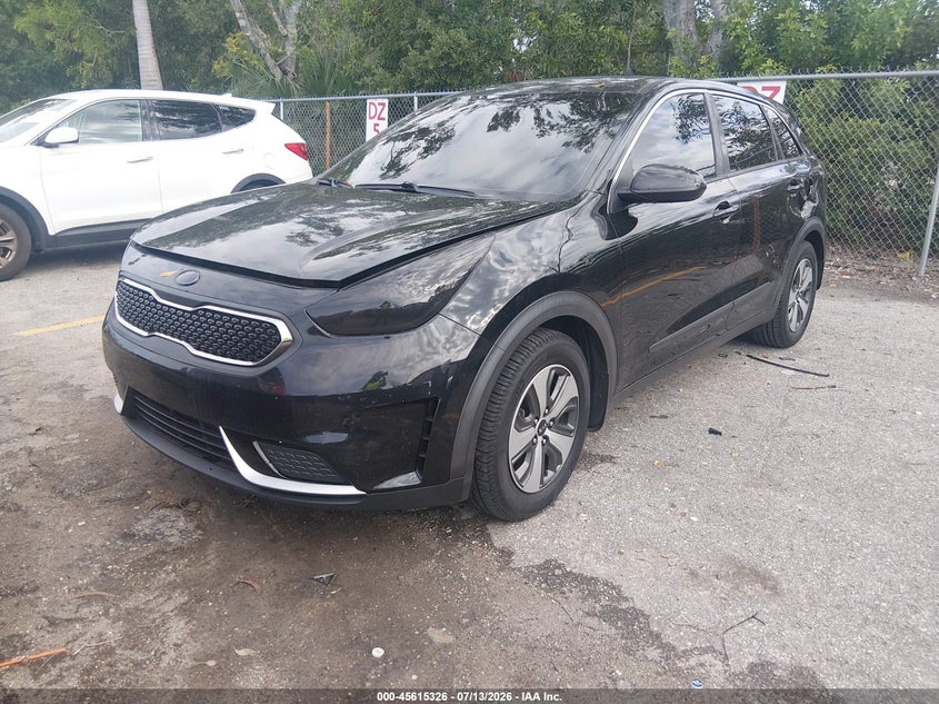 Vin: kndcb3lc5h5066511, lot: 46113776, kia niro fe 20172