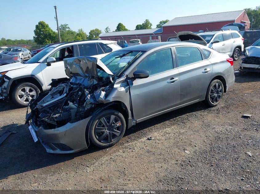 2017 Nissan Sentra, Повністю згоріле, IAAI, VIN 3N1AB7AP9HY354932 — фото 2