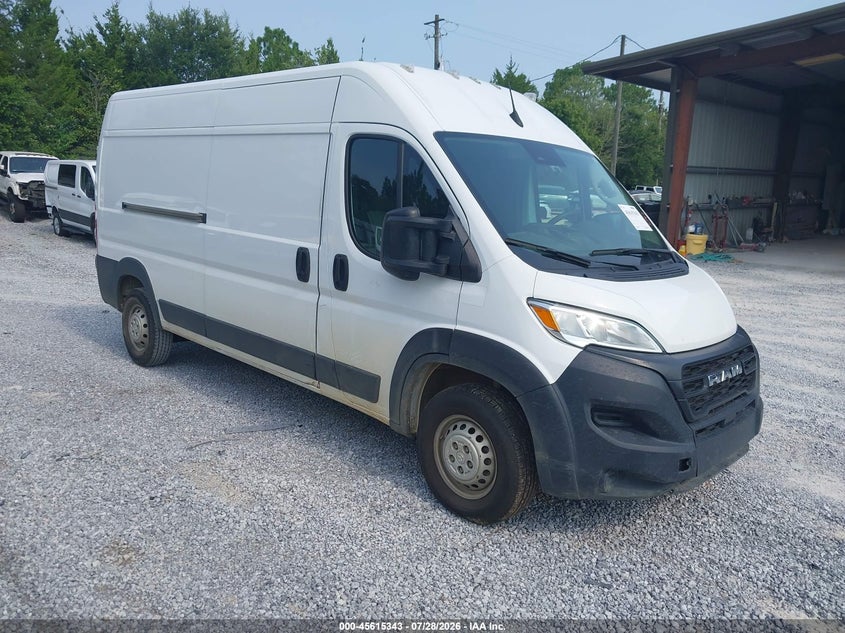Vin: 3c6lrvdg3pe593921, lot: 46113793, ram promaster 2500 high roof 159 wb 2023 img_1