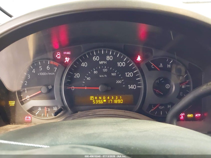 2005 Nissan Titan Se VIN: 1N6AA06BX5N565731 Lot: 45615348