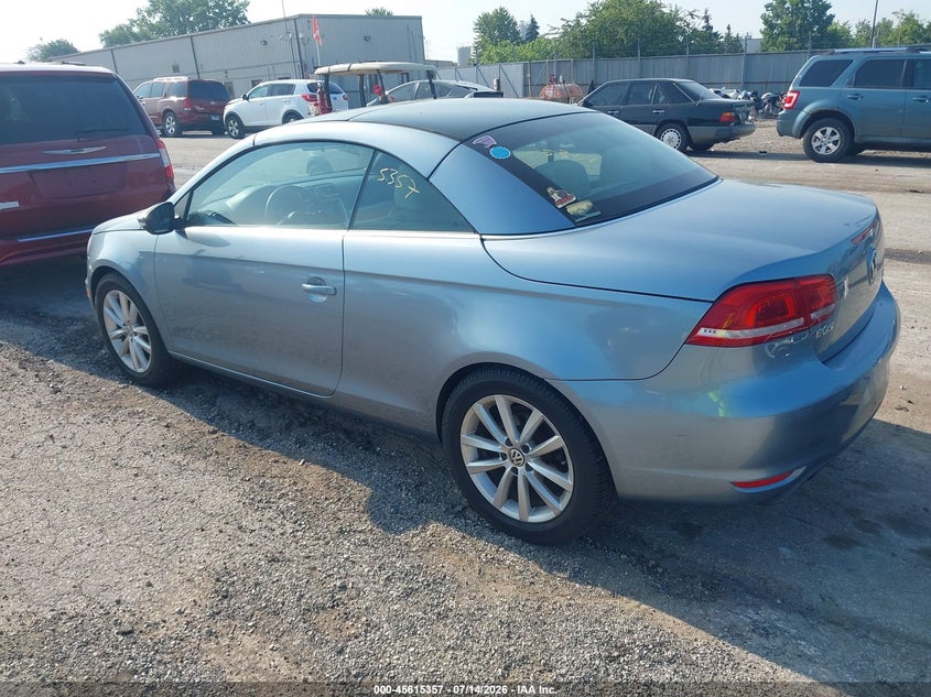 Vin: wvwbw8ah3fv002525, lot: 46113807, volkswagen eos komfort edition 20153