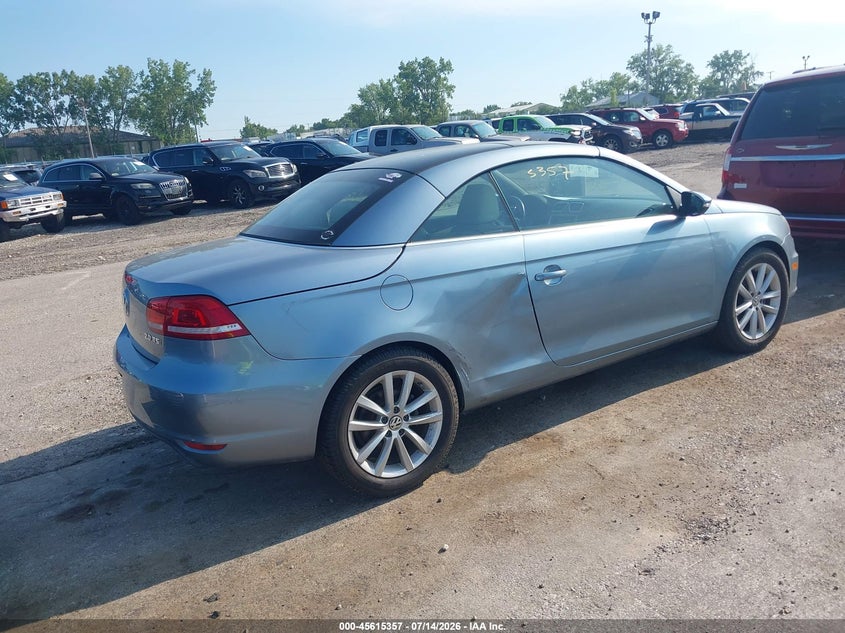 Vin: wvwbw8ah3fv002525, lot: 46113807, volkswagen eos komfort edition 20154