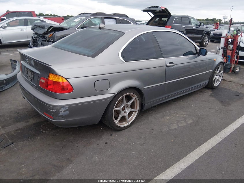 2004 BMW 3ER COUPE 2.5L I-6 DOHC, VVT, 184HP