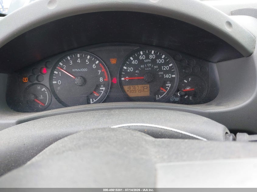 2008 Nissan Xterra S VIN: 5N1AN08UX8C508608 Lot: 45615381