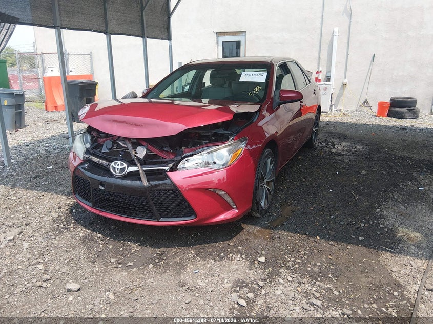 2016 Toyota Camry, Front & Rear, IAAI, VIN 4T1BF1FK3GU506393 — photo 2