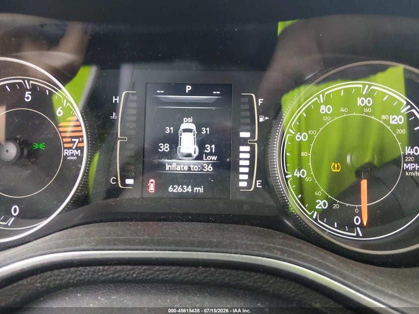 2019 JEEP CHEROKEE auction photo 7
