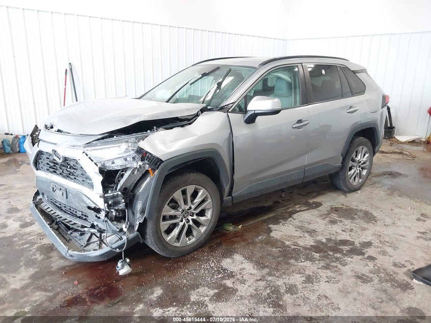 2019 Toyota RAV 4, Удар спереди, IAAI, VIN 2T3A1RFV6KC010332 — фото 2