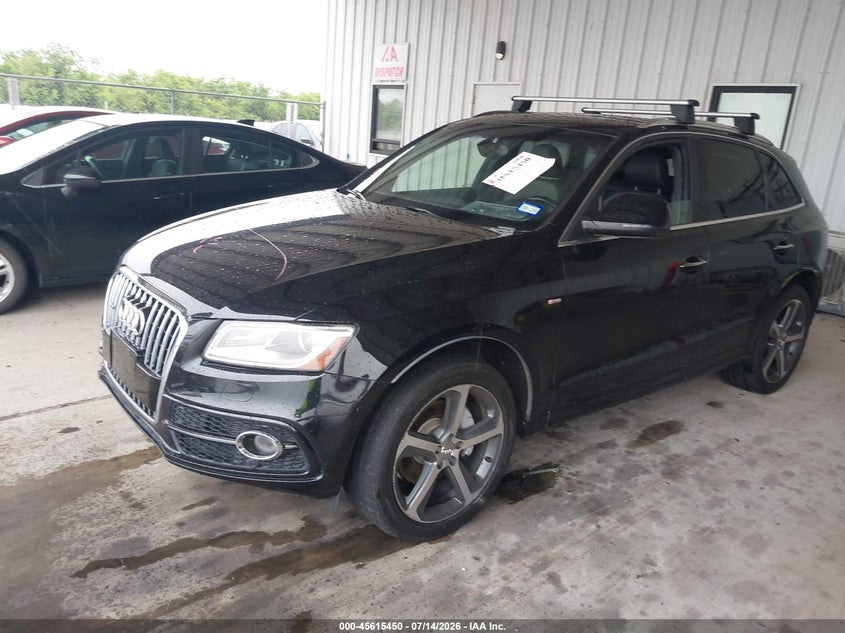 Vin: wa1dgafp5fa053233, lot: 46113899, audi q5 3.0t premium plus 20152