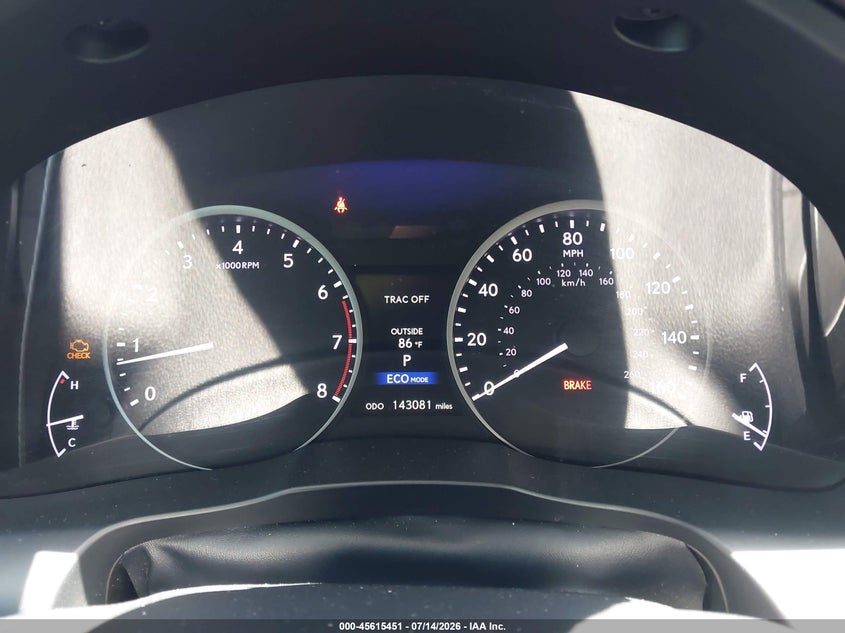 2013 Lexus Es 350 VIN: JTHBK1GG8D2010750 Lot: 45615451