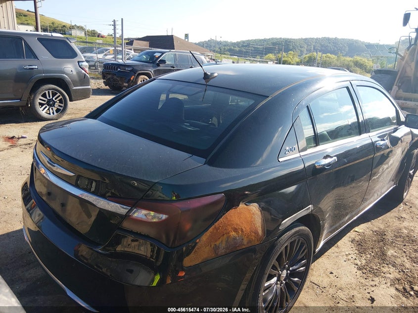 Vin: 1c3ccbcgxdn727443, lot: 46113924, chrysler 200 limited 20134